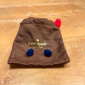 Kate Spade Square Stud - Blue